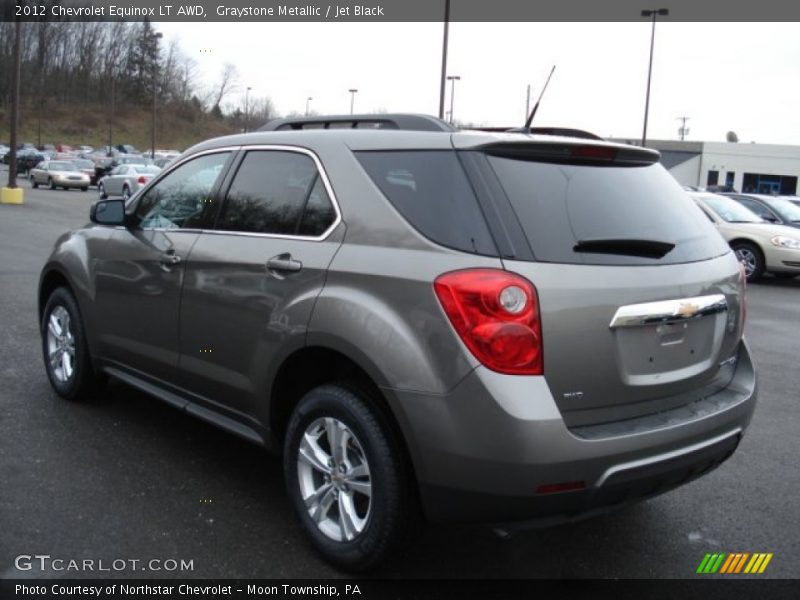 Graystone Metallic / Jet Black 2012 Chevrolet Equinox LT AWD
