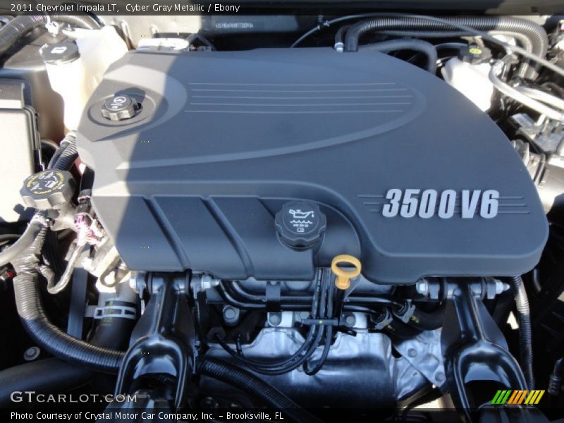Cyber Gray Metallic / Ebony 2011 Chevrolet Impala LT
