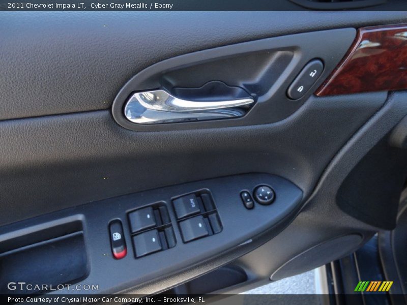 Cyber Gray Metallic / Ebony 2011 Chevrolet Impala LT