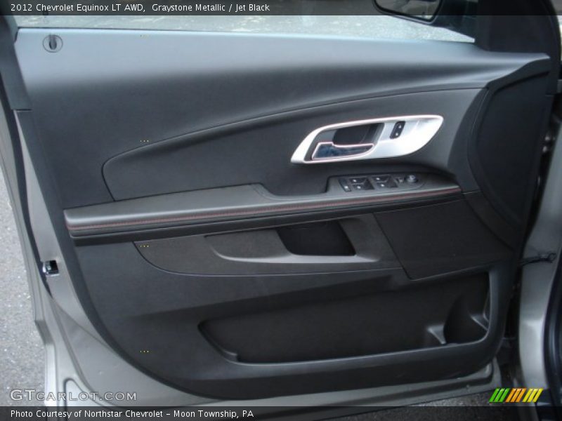 Graystone Metallic / Jet Black 2012 Chevrolet Equinox LT AWD