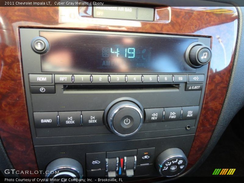 Cyber Gray Metallic / Ebony 2011 Chevrolet Impala LT