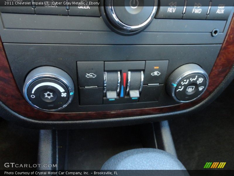 Cyber Gray Metallic / Ebony 2011 Chevrolet Impala LT