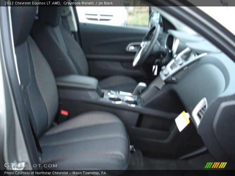 Graystone Metallic / Jet Black 2012 Chevrolet Equinox LT AWD