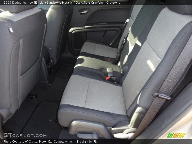 Light Sandstone Metallic / Dark Slate Gray/Light Graystone 2009 Dodge Journey SE