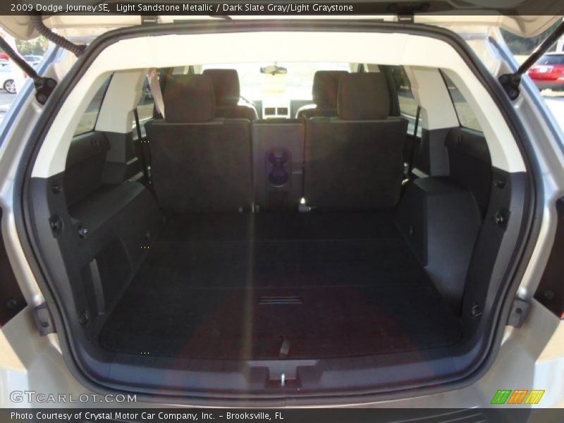 Light Sandstone Metallic / Dark Slate Gray/Light Graystone 2009 Dodge Journey SE