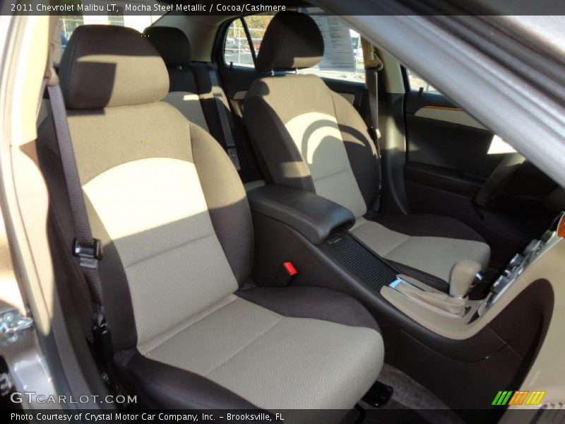 Mocha Steel Metallic / Cocoa/Cashmere 2011 Chevrolet Malibu LT