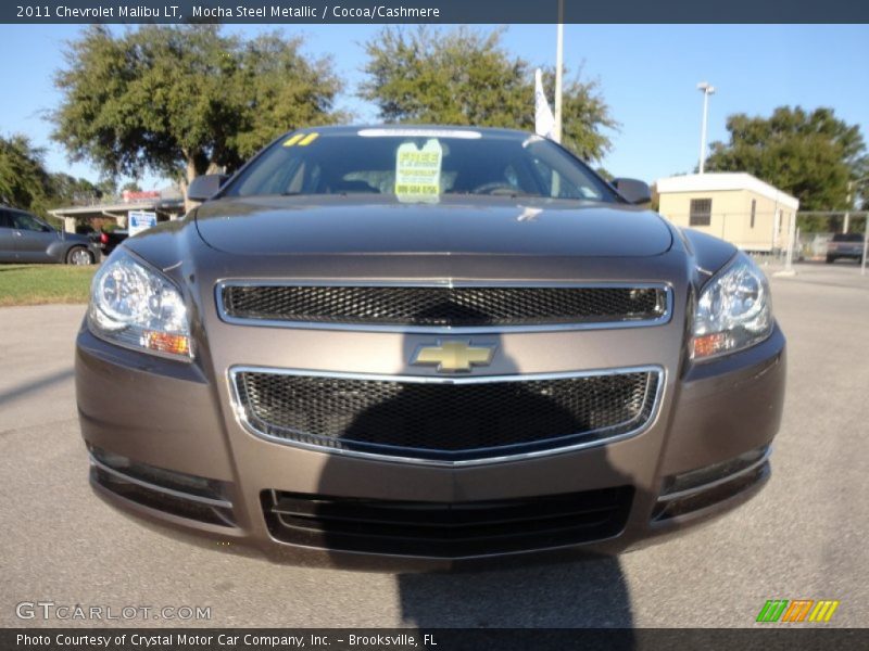 Mocha Steel Metallic / Cocoa/Cashmere 2011 Chevrolet Malibu LT