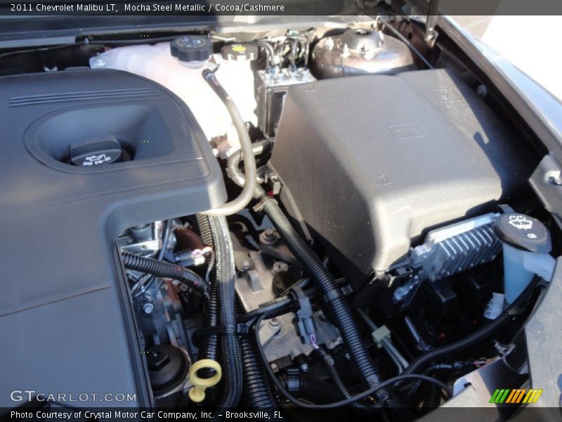 Mocha Steel Metallic / Cocoa/Cashmere 2011 Chevrolet Malibu LT
