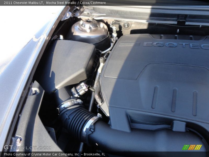 Mocha Steel Metallic / Cocoa/Cashmere 2011 Chevrolet Malibu LT