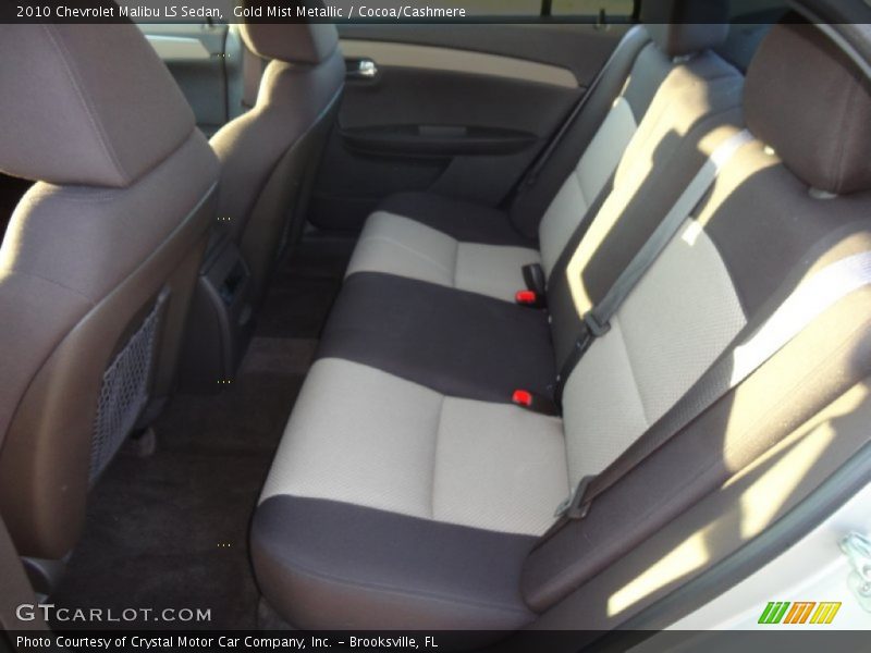 Gold Mist Metallic / Cocoa/Cashmere 2010 Chevrolet Malibu LS Sedan