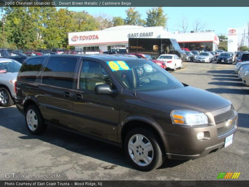 Desert Brown Metallic / Cashmere Beige 2008 Chevrolet Uplander LS