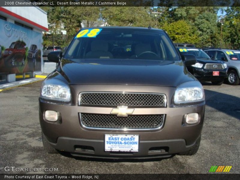 Desert Brown Metallic / Cashmere Beige 2008 Chevrolet Uplander LS