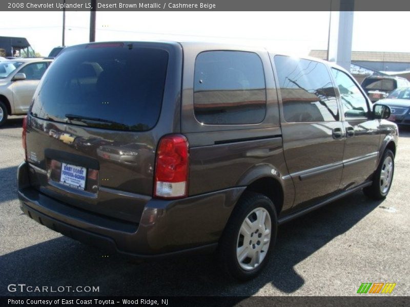 Desert Brown Metallic / Cashmere Beige 2008 Chevrolet Uplander LS