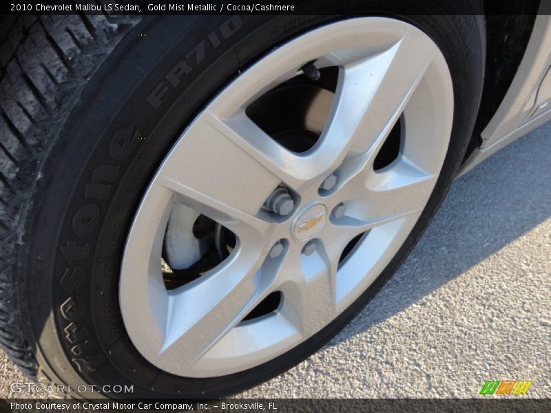 Gold Mist Metallic / Cocoa/Cashmere 2010 Chevrolet Malibu LS Sedan