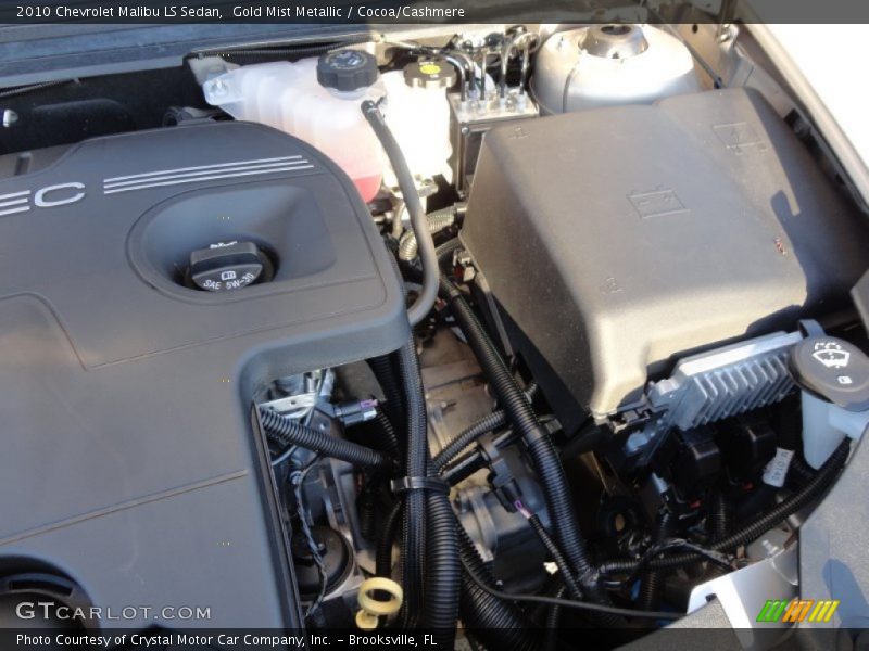Gold Mist Metallic / Cocoa/Cashmere 2010 Chevrolet Malibu LS Sedan