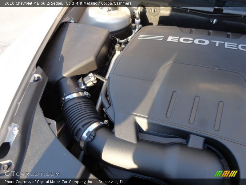 Gold Mist Metallic / Cocoa/Cashmere 2010 Chevrolet Malibu LS Sedan