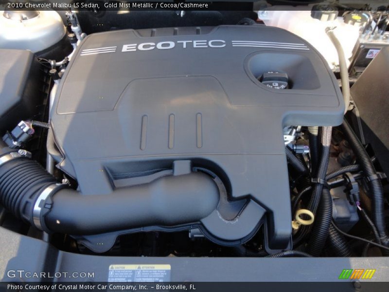 Gold Mist Metallic / Cocoa/Cashmere 2010 Chevrolet Malibu LS Sedan