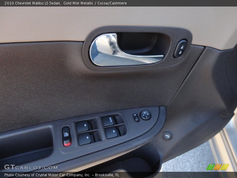 Gold Mist Metallic / Cocoa/Cashmere 2010 Chevrolet Malibu LS Sedan