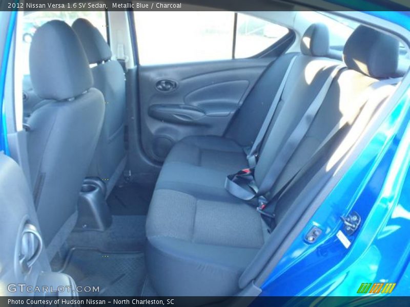 Metallic Blue / Charcoal 2012 Nissan Versa 1.6 SV Sedan