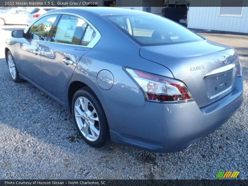 Ocean Gray / Charcoal 2012 Nissan Maxima 3.5 S