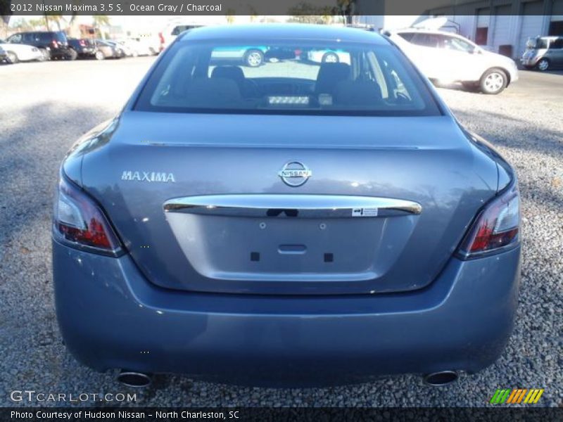 Ocean Gray / Charcoal 2012 Nissan Maxima 3.5 S