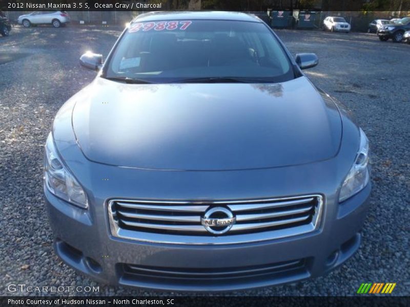 Ocean Gray / Charcoal 2012 Nissan Maxima 3.5 S