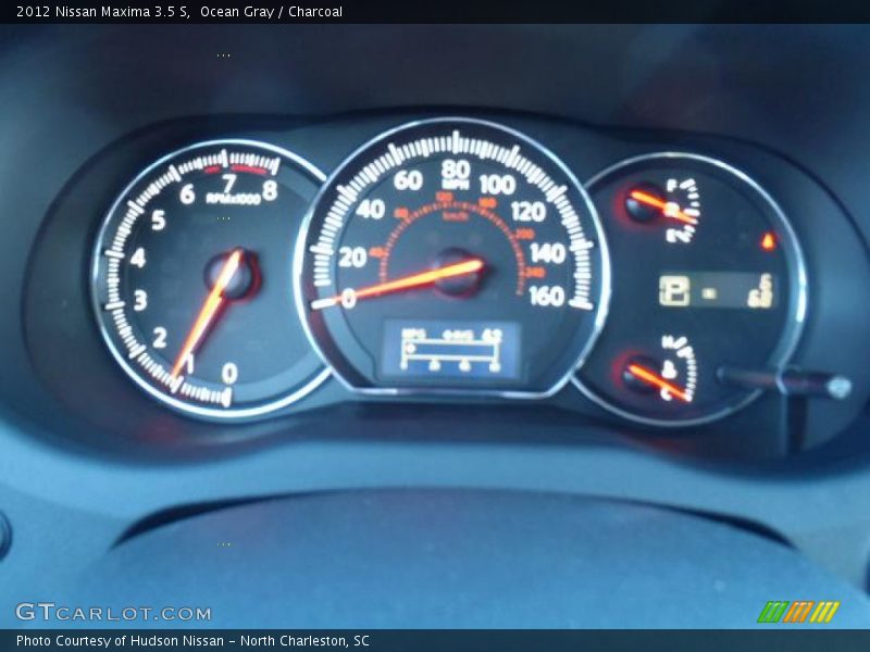 Ocean Gray / Charcoal 2012 Nissan Maxima 3.5 S