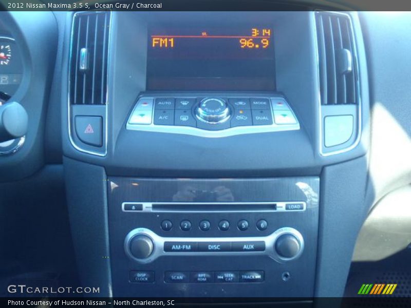 Ocean Gray / Charcoal 2012 Nissan Maxima 3.5 S