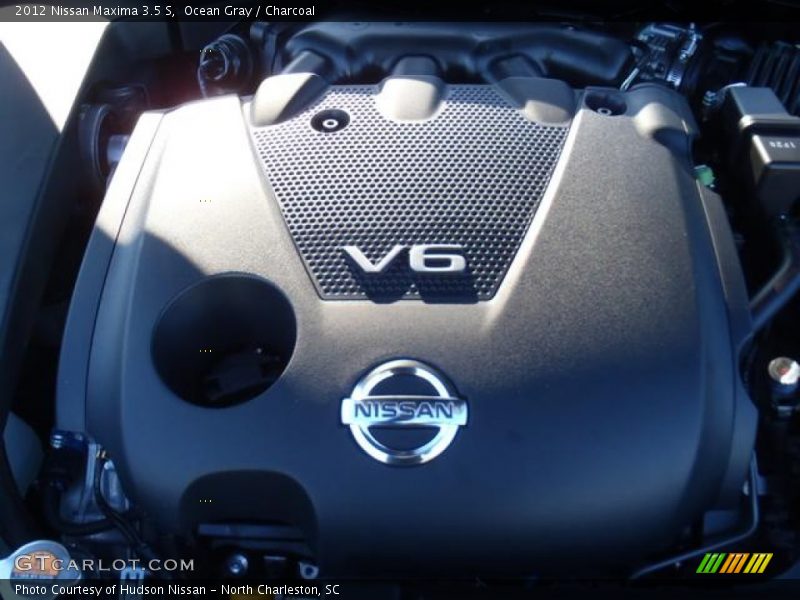 Ocean Gray / Charcoal 2012 Nissan Maxima 3.5 S