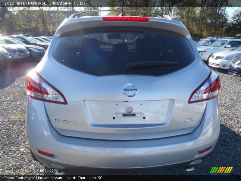 Brilliant Silver / Black 2012 Nissan Murano SL