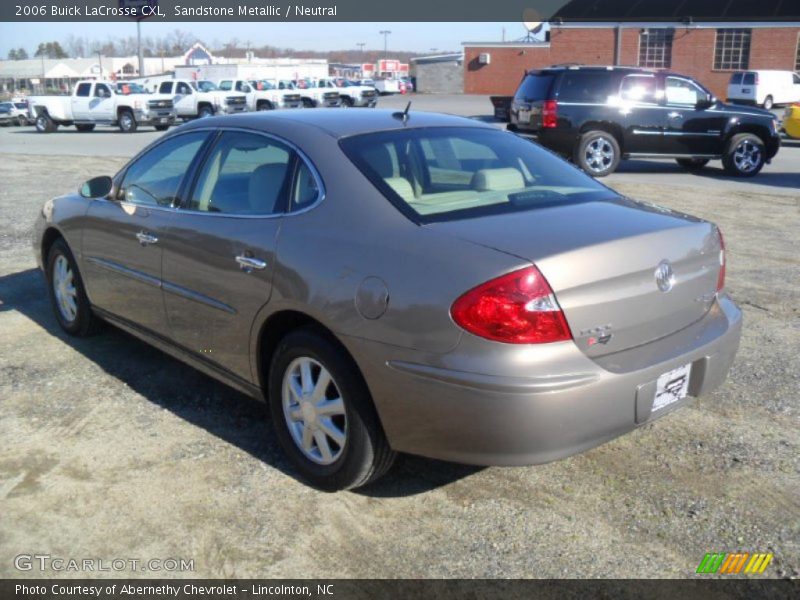 Sandstone Metallic / Neutral 2006 Buick LaCrosse CXL