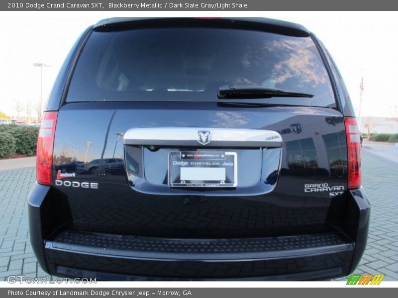 Blackberry Metallic / Dark Slate Gray/Light Shale 2010 Dodge Grand Caravan SXT