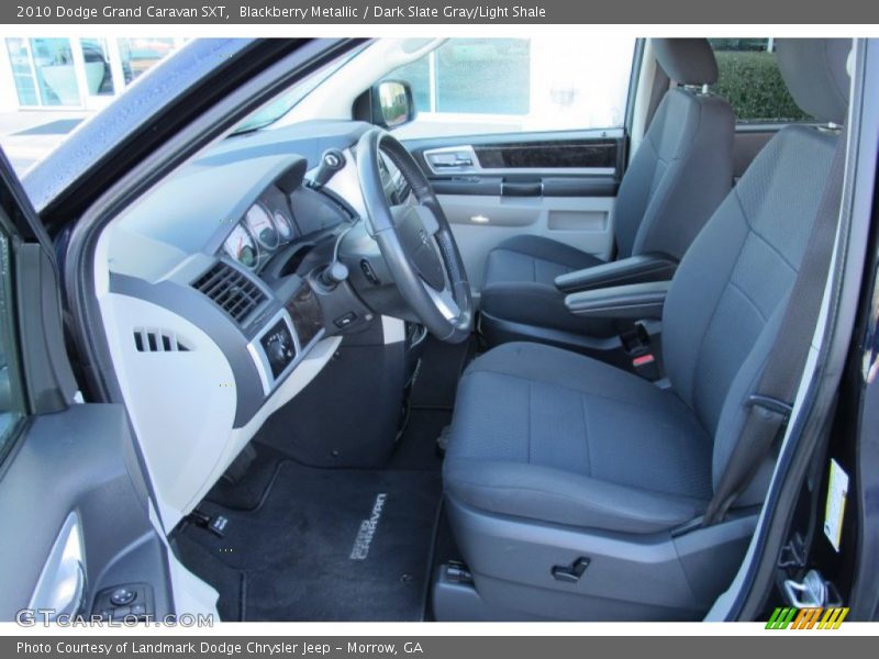 Blackberry Metallic / Dark Slate Gray/Light Shale 2010 Dodge Grand Caravan SXT