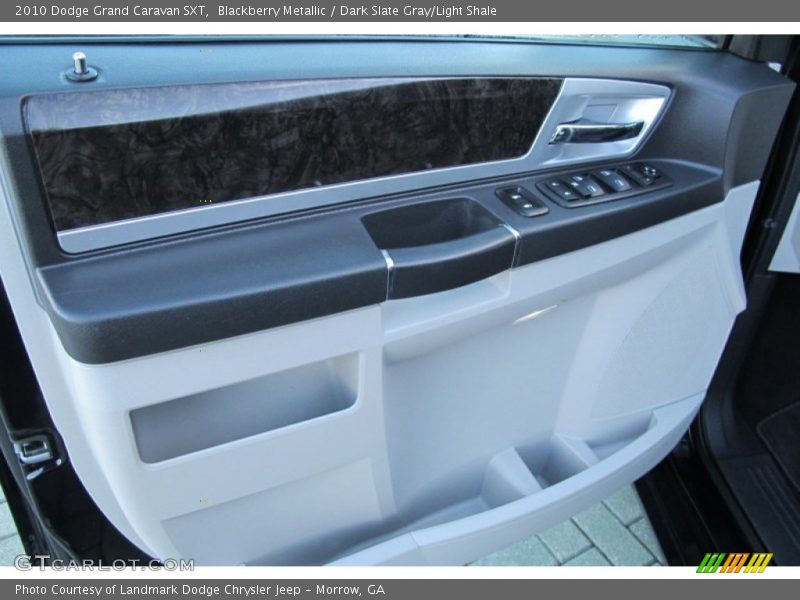 Blackberry Metallic / Dark Slate Gray/Light Shale 2010 Dodge Grand Caravan SXT