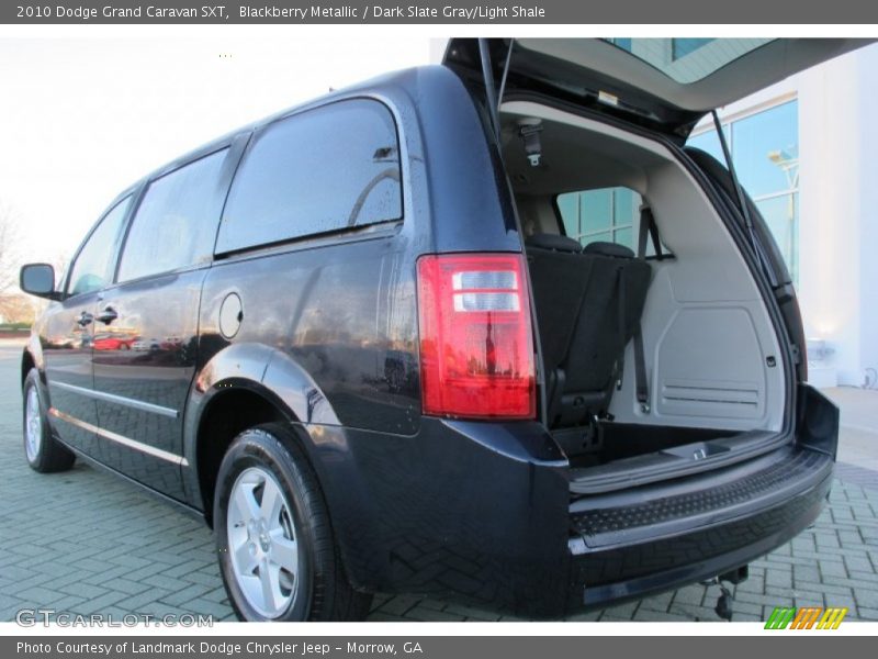 Blackberry Metallic / Dark Slate Gray/Light Shale 2010 Dodge Grand Caravan SXT