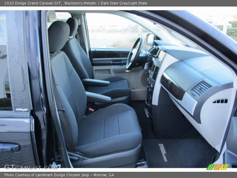 Blackberry Metallic / Dark Slate Gray/Light Shale 2010 Dodge Grand Caravan SXT