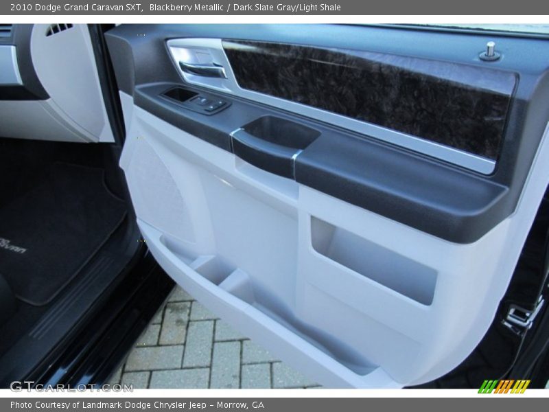 Blackberry Metallic / Dark Slate Gray/Light Shale 2010 Dodge Grand Caravan SXT