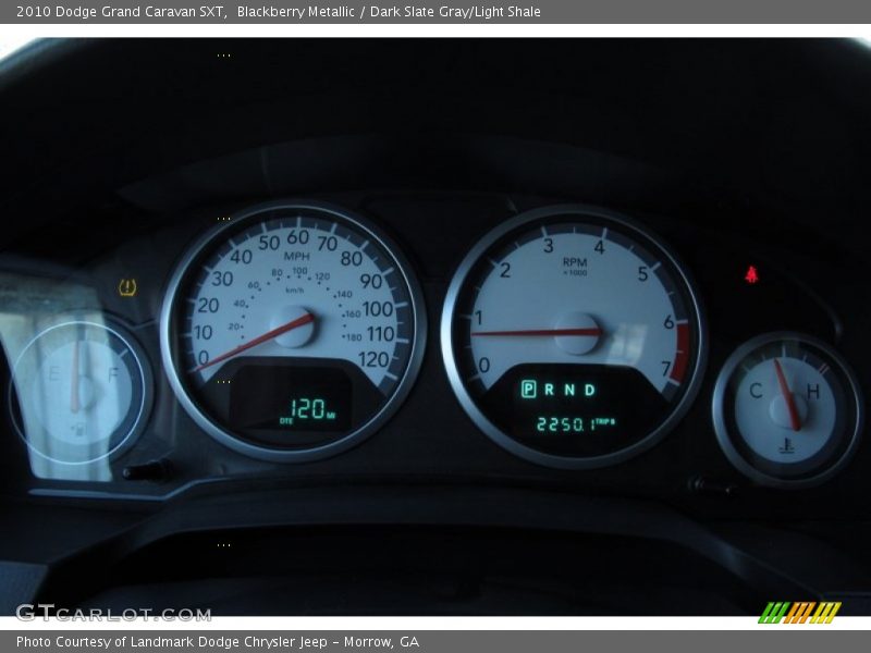 Blackberry Metallic / Dark Slate Gray/Light Shale 2010 Dodge Grand Caravan SXT