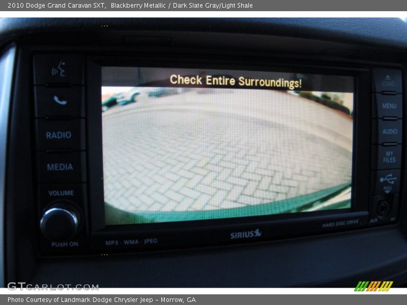 Blackberry Metallic / Dark Slate Gray/Light Shale 2010 Dodge Grand Caravan SXT