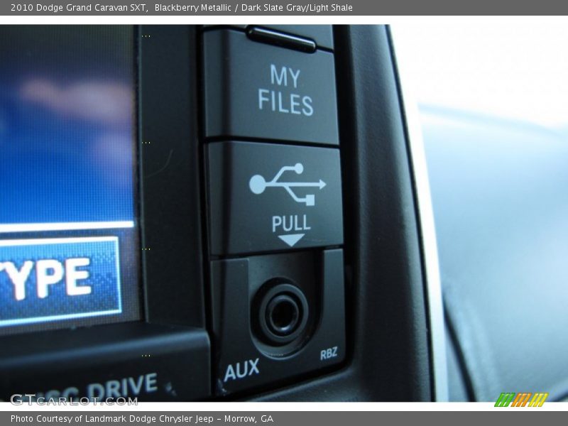Blackberry Metallic / Dark Slate Gray/Light Shale 2010 Dodge Grand Caravan SXT