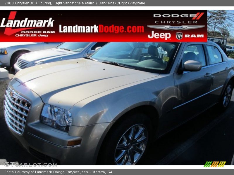 Light Sandstone Metallic / Dark Khaki/Light Graystone 2008 Chrysler 300 Touring