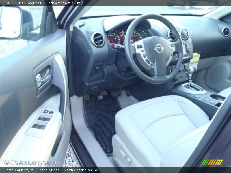 Black Amethyst / Gray 2012 Nissan Rogue SL