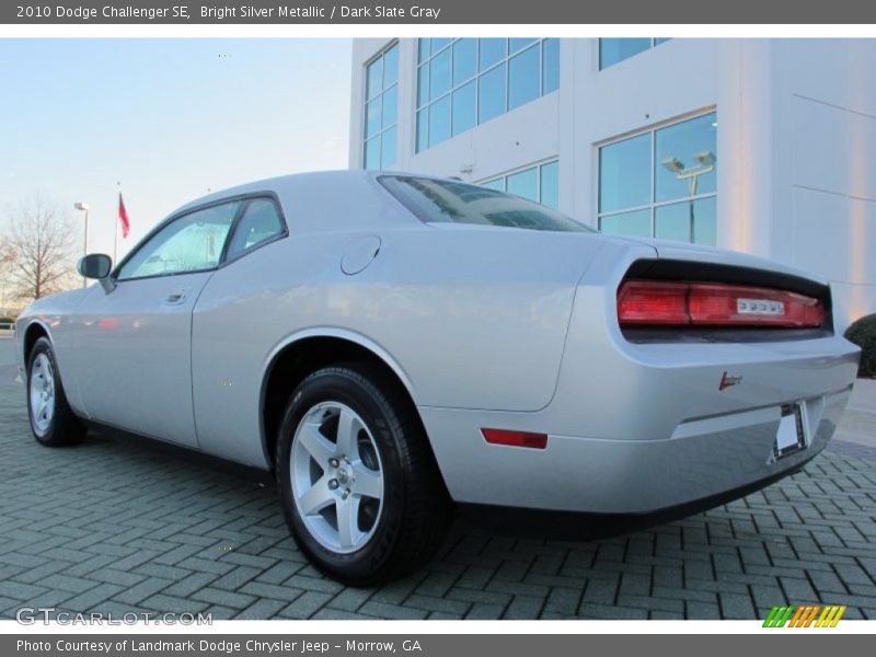 Bright Silver Metallic / Dark Slate Gray 2010 Dodge Challenger SE