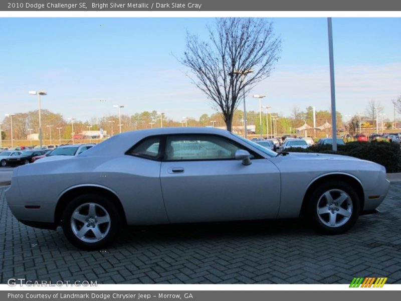 Bright Silver Metallic / Dark Slate Gray 2010 Dodge Challenger SE