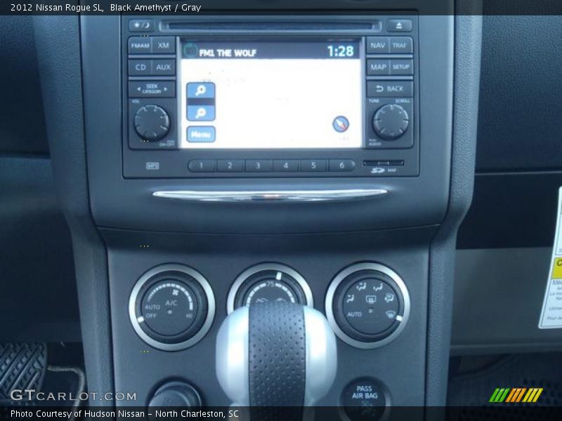 Black Amethyst / Gray 2012 Nissan Rogue SL