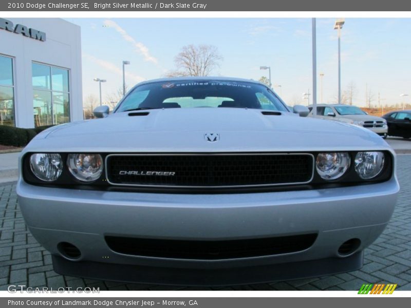 Bright Silver Metallic / Dark Slate Gray 2010 Dodge Challenger SE