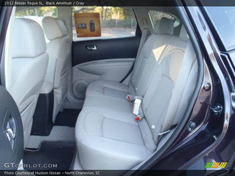 Black Amethyst / Gray 2012 Nissan Rogue SL