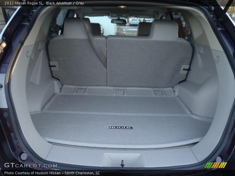 Black Amethyst / Gray 2012 Nissan Rogue SL