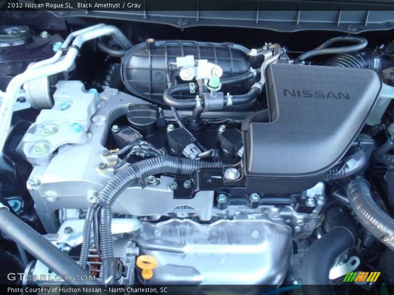 Black Amethyst / Gray 2012 Nissan Rogue SL