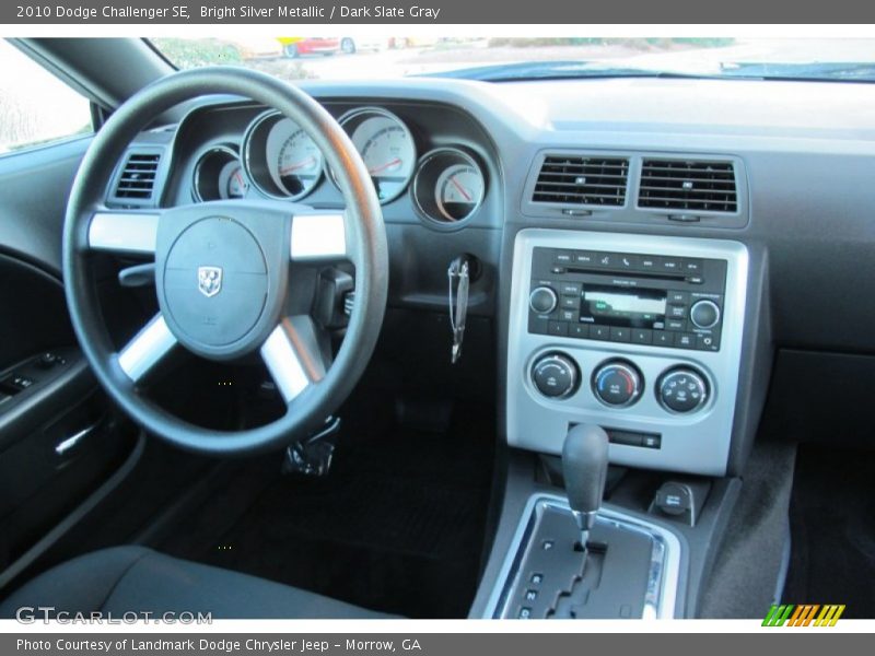 Bright Silver Metallic / Dark Slate Gray 2010 Dodge Challenger SE